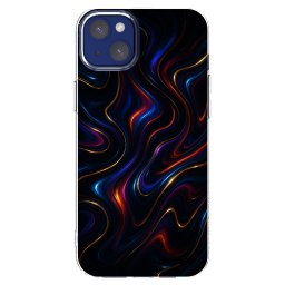Átlátszó szilikon tok az alábbi mobiltelefonokra Apple iPhone 14 Plus - Noir