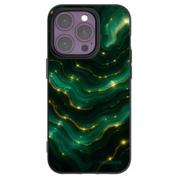 Fekete szilikon tok az alábbi mobiltelefonokra Apple iPhone 14 Pro - Emerald