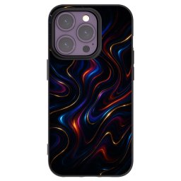 Fekete szilikon tok az alábbi mobiltelefonokra Apple iPhone 14 Pro - Noir