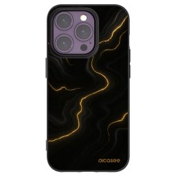 Fekete szilikon tok az alábbi mobiltelefonokra Apple iPhone 14 Pro - Thunder