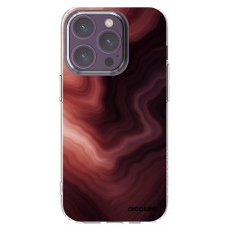 Átlátszó szilikon tok az alábbi mobiltelefonokra Apple iPhone 14 Pro - Rouge