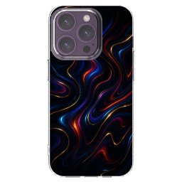 Átlátszó szilikon tok az alábbi mobiltelefonokra Apple iPhone 14 Pro - Noir