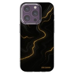 Átlátszó szilikon tok az alábbi mobiltelefonokra Apple iPhone 14 Pro - Thunder