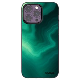 Fekete szilikon tok az alábbi mobiltelefonokra Apple iPhone 14 Pro Max - Malachite