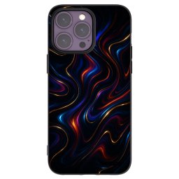 Fekete szilikon tok az alábbi mobiltelefonokra Apple iPhone 14 Pro Max - Noir