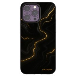 Fekete szilikon tok az alábbi mobiltelefonokra Apple iPhone 14 Pro Max - Thunder