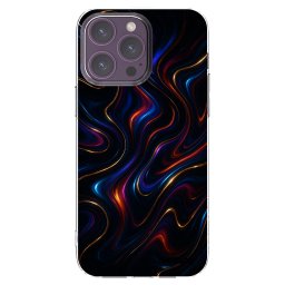 Átlátszó szilikon tok az alábbi mobiltelefonokra Apple iPhone 14 Pro Max - Noir