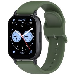 BUTTERFLY Cserélhető szíj a Xiaomi-hoz Redmi Watch 5 Lite sötétzöld