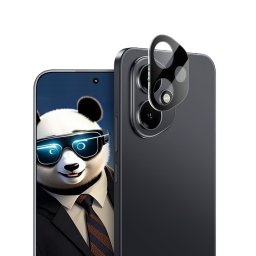 IMAK FULL COVER Üveg Honor 400 5G BLACK fényképezőgéphez