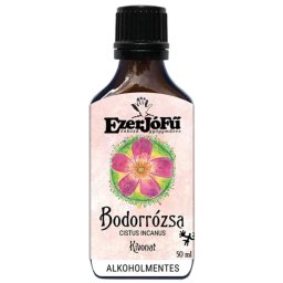 EzerJóFű Bodorrózsa kivonat 50ml alkoholmentes, növényi glicerinnel