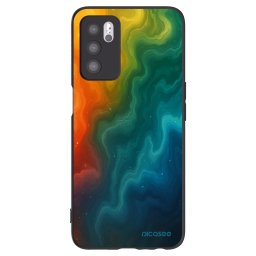 Fekete szilikon tok az alábbi mobiltelefonokra OPPO A16s - Solar
