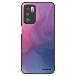 Fekete szilikon tok az alábbi mobiltelefonokra OPPO A16s - Silk