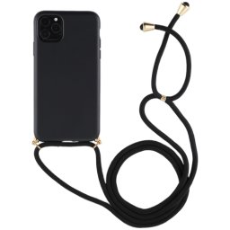 ROPE Huzat zsinórral Apple iPhone 11 fekete
