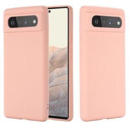 RUBBER Gumi borítás Google Pixel 6 rózsaszín