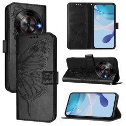 ART BUTTERFLY Pénztárca tok ZTE Blade A75 5G fekete