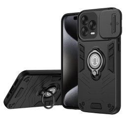 CAMPROTECT Fekete tok tartóval ZTE V70 Vita telefonhoz