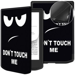 ART Felhajtható tok PocketBook 619 Verse Lite DON´T TOUCH ME készülékhez