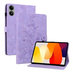 ART LILY Flip tok Xiaomi Redmi Pad 2 készülékhez, lila