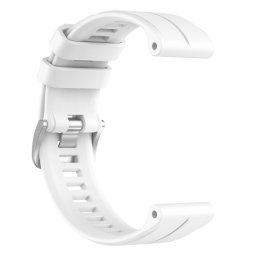 SILICONE Cserélhető szíj Garmin Forerunner 955 fehér készülékhez