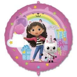 Gabi babaháza fólia léggömb, lufi 46 cm Nr1