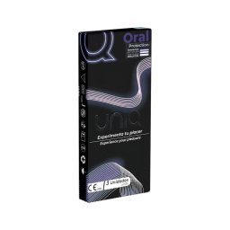 Uniq - latexmentes orál óvszer (3db)