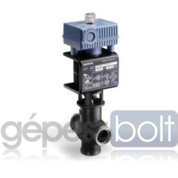 Siemens MXG461.32-12U Magnetic 1-1/4" Valve, 2-way or floating, 14 Cv, 0 to 10V control, w/ NPT unions