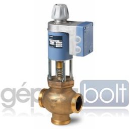 Siemens MXG461B15-0.6 Modulációs keverő/2-járatú magnetikus szelep, menetes, PN16, DN15, kvs 0.6, AC/DC 24 V