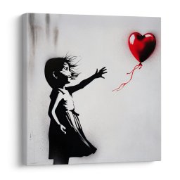 Kép szív a szélben street art