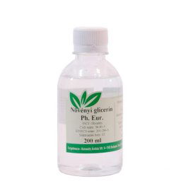 Glicerin - 200 ml gyógyszerkönyvi tisztaságú