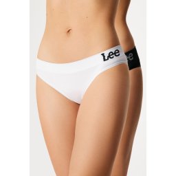 2PACK Lee Alice klasszikus női alsó fekete-fehér S