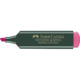 FABER-CASTELL Szövegkiemelő, 1-5 mm, FABER-CASTELL, "Textliner 48", rózsaszín
