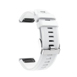 Szilikon pánt Garmin Fenix 5/6/6 Pro fehér