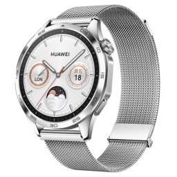 MILANESE Fém szíj Huawei-hoz Watch GT 5 46mm ezüst