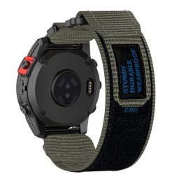 STURDY Nylon szíj Garmin Fenix 8 51mm sötétszürke