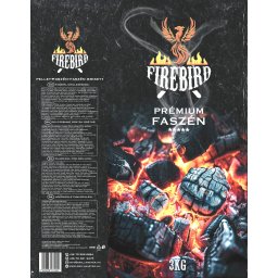 FIREBIRD prémium minőségi faszén 3 kg