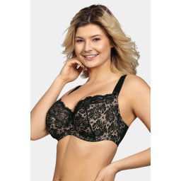 Chantal M I. bélés nélküli melltartó fekete 105F