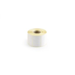 Etikett címke thermo, 40x58mm, tekercses, 1000 címke/tekercs fehér