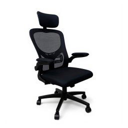 Flexo ergonomikus irodai forgószék deréktámasszal fekete