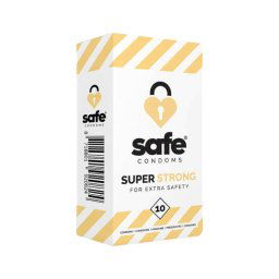SAFE Super Strong - extra erős óvszer (10db)