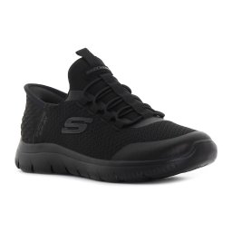 Skechers Slip-Ins - Summits - High Range fekete gyerek bebújós cipő