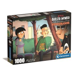 A világ ellen Hoodie Talks 1000 db-os Compact puzzle Clementoni