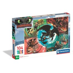 Így neveld a sárkányodat Friends 104 db-os puzzle Clementoni