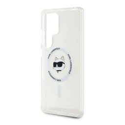 KARL LAGERFELD IML CHOUPETTE HEAD MAGSAFE szilikon telefonvédő (ütésállóság, kameravédő, MagSafe) ÁTLÁTSZÓ Samsung Galaxy S25 Ultra (SM-S938)