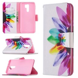 ART Wallet tok Xiaomi Redmi 9 SUN FLOWER