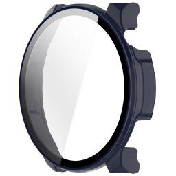 PC FULL COVER Műanyag tok üveggel Xiaomi Amazfit Balance 2 kék