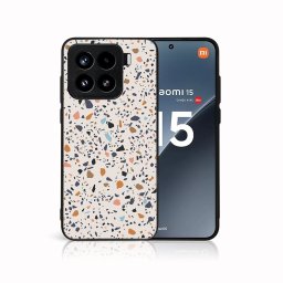 MY ART Védőtok Xiaomi 15 BEIGE TERRAZZO készülékhez (162)