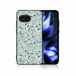 MY ART Védőtok Google Pixel 9a BLUE TERRAZZO-hoz (164)