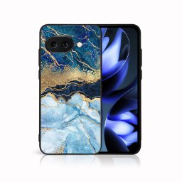 MY ART Védőtok Google Pixel 9a BLUE MARBLE készülékhez (141)