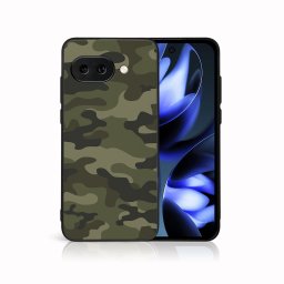 MY ART Védőtok Google Pixel 9a GREEN CAMO (235) készülékhez