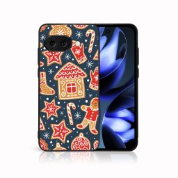 MY ART Karácsonyi dizájnnal ellátott tok Google Pixel 9a CHRISTMAS (069)